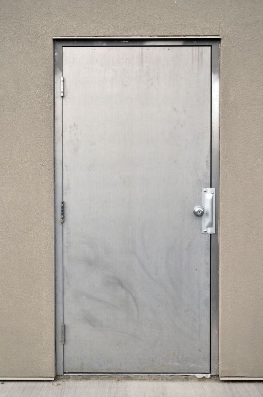 Newly Installed Commercial Door