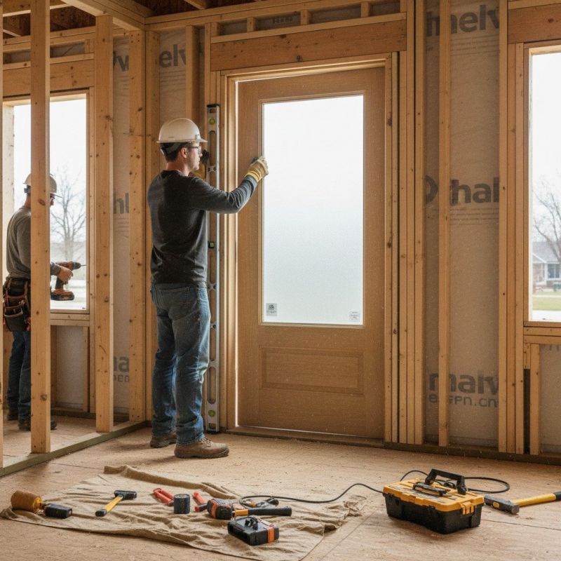 Folding Door Installation detail